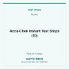 Accu-Chek Instant Test Strips (10) — Roche, Pack of 10 strips. Available at Gupta Meds pharmacy, Cuttack.