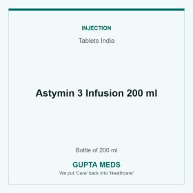 Astymin 3 Infusion 200 ml — Tablets India, Bottle of 200 ml. Available at Gupta Meds pharmacy, Cuttack.