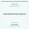 Comfy Sanitary Pads (18 pieces) — Amrutanjan Health Care, Pack of 18 pads. Available at Gupta Meds pharmacy, Cuttack.