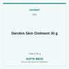 Derobin Skin Ointment 30 g — USV, Tube of 30 g. Available at Gupta Meds pharmacy, Cuttack.