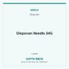 Dispovan Needle 24G — Dispovan, 1 piece. Available at Gupta Meds pharmacy, Cuttack.