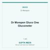 Dr Morepen Gluco One Glucometer — Dr Morepen, 1 unit. Available at Gupta Meds pharmacy, Cuttack.