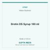 Drotin DS Syrup 100 ml — Walter Bushnell, Bottle of 100 ml. Available at Gupta Meds pharmacy, Cuttack.