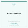 Foracort 200 Inhaler — Cipla, 1 inhaler, 120 metered doses. Available at Gupta Meds pharmacy, Cuttack.