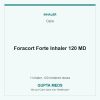 Foracort Forte Inhaler 120 MD — Cipla, 1 inhaler, 120 metered doses. Available at Gupta Meds pharmacy, Cuttack.