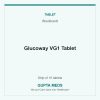 Glucoway VG1 Tablet — Wockhardt, Strip of 10 tablets. Available at Gupta Meds pharmacy, Cuttack.