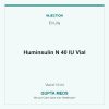 Huminsulin N 40 IU Vial — Eli Lilly, Vial of 10 ml. Available at Gupta Meds pharmacy, Cuttack.