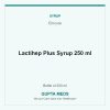 Lactihep Plus Syrup 250 ml — Emcure, Bottle of 250 ml. Available at Gupta Meds pharmacy, Cuttack.