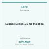 Lupride Depot 3.75 mg Injection — Sun Pharma, 1 prefilled syringe. Available at Gupta Meds pharmacy, Cuttack.