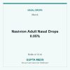 Nasivion Adult Nasal Drops 0.05% — Merck, Bottle of 10 ml. Available at Gupta Meds pharmacy, Cuttack.
