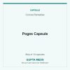 Poges Capsule — Corona Remedies, Strip of 10 capsules. Available at Gupta Meds pharmacy, Cuttack.