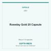 Roseday Gold 20 Capsule — USV, Strip of 10 capsules. Available at Gupta Meds pharmacy, Cuttack.