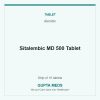 Sitalembic MD 500 Tablet — Alembic, Strip of 10 tablets. Available at Gupta Meds pharmacy, Cuttack.