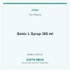 Soniv L Syrup 300 ml — Trix Pharma, Bottle of 300 ml. Available at Gupta Meds pharmacy, Cuttack.