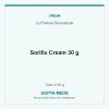 Sorifix Cream 30 g — La Pristine Bioceuticals, Tube of 30 g. Available at Gupta Meds pharmacy, Cuttack.