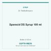 Sparacid DS Syrup 100 ml — Dr. Reddy&rsquo;s, Bottle of 100 ml. Available at Gupta Meds pharmacy, Cuttack.