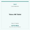 Telzox AM Tablet — Lloyd Healthcare, Strip of 10 tablets. Available at Gupta Meds pharmacy, Cuttack.