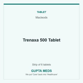 Trenaxa 500 Tablet — Macleods, Strip of 6 tablets. Available at Gupta Meds pharmacy, Cuttack.