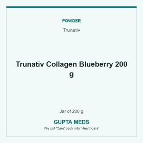 Trunativ Collagen Blueberry 200 g — Trunativ, Jar of 200 g. Available at Gupta Meds pharmacy, Cuttack.