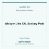 Whisper Ultra XXL Sanitary Pads — Procter & Gamble, Pack of 6 pads. Available at Gupta Meds pharmacy, Cuttack.