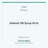 Zedocef 100 Syrup 30 ml — Macleods, Bottle of 30 ml. Available at Gupta Meds pharmacy, Cuttack.
